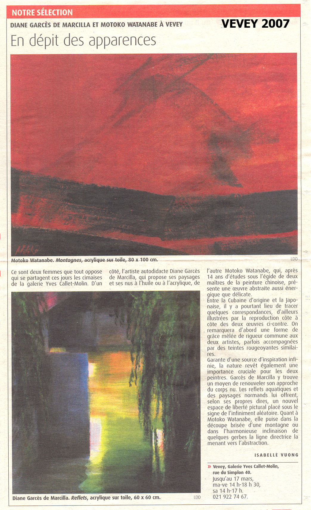 Article de presse