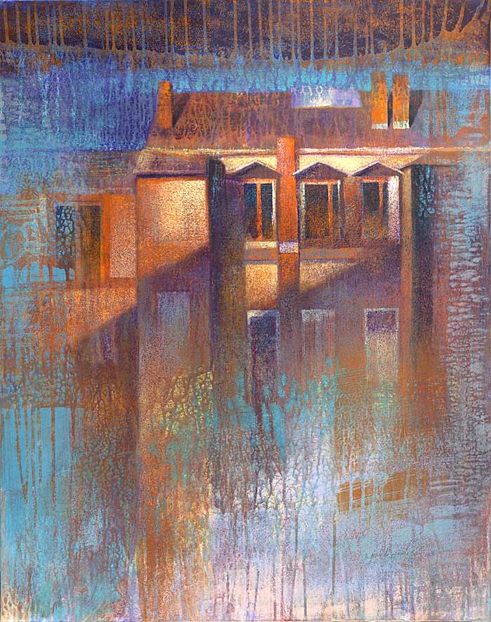 Toulouse, acrylic on canvas, 92×73 cm